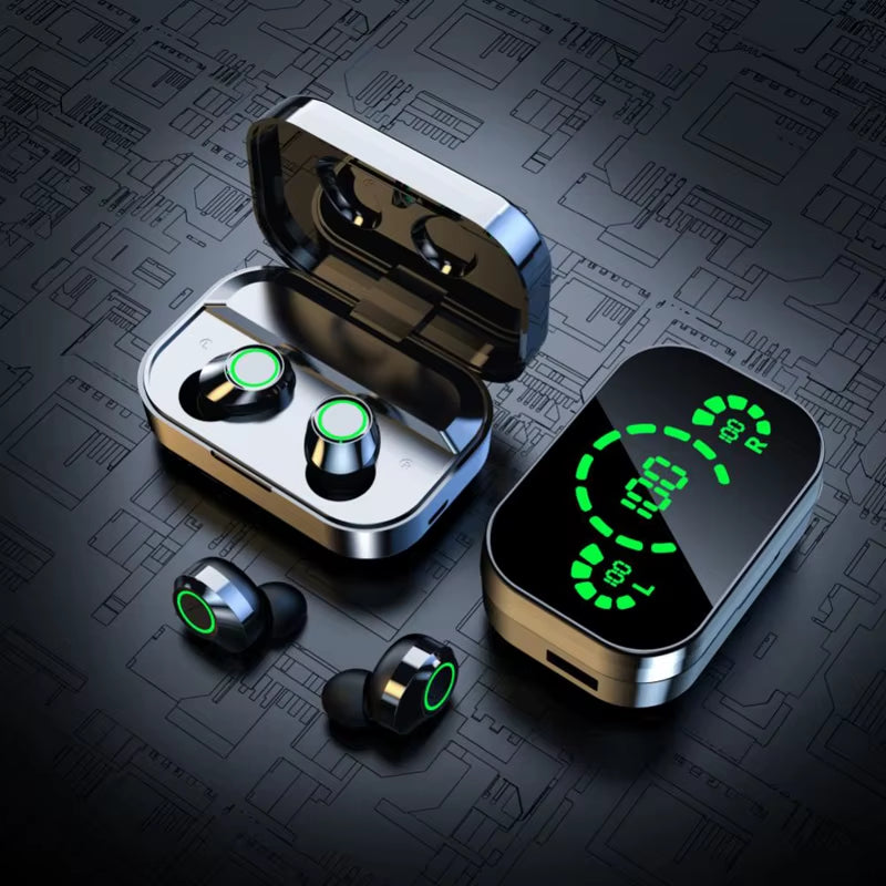 Wireless Headphones Earphone Bluetooth Hifi Stereo Sport Earbuds Headset Gamer Hearing Aid with Mic Handfre